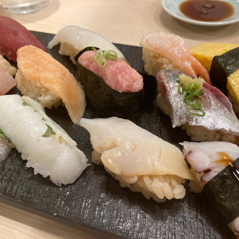 ランチ12貫(すしみさき トツカーナモール店)