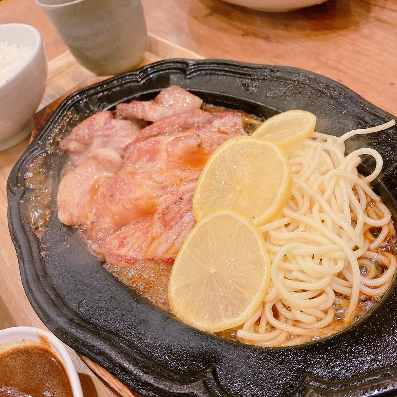 レモンステーキ膳(ふらんす亭 新所沢パルコ店)