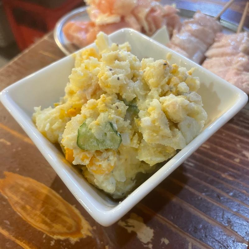 ポテトサラダ(鶏焼き酒場 かっぱの茶の間)