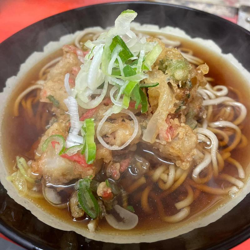 五目天そば(六文そば 人形町店  )