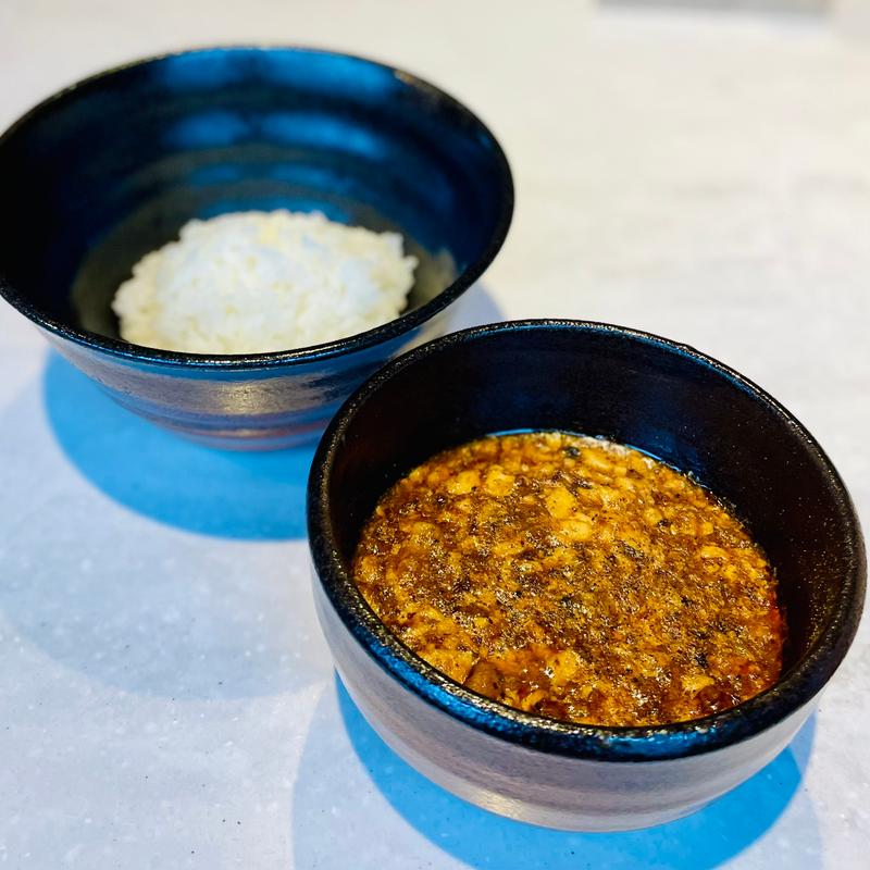 牡丹コース　四川山椒の麻婆豆腐(CINA New Modern Chinese 恵比寿本店)