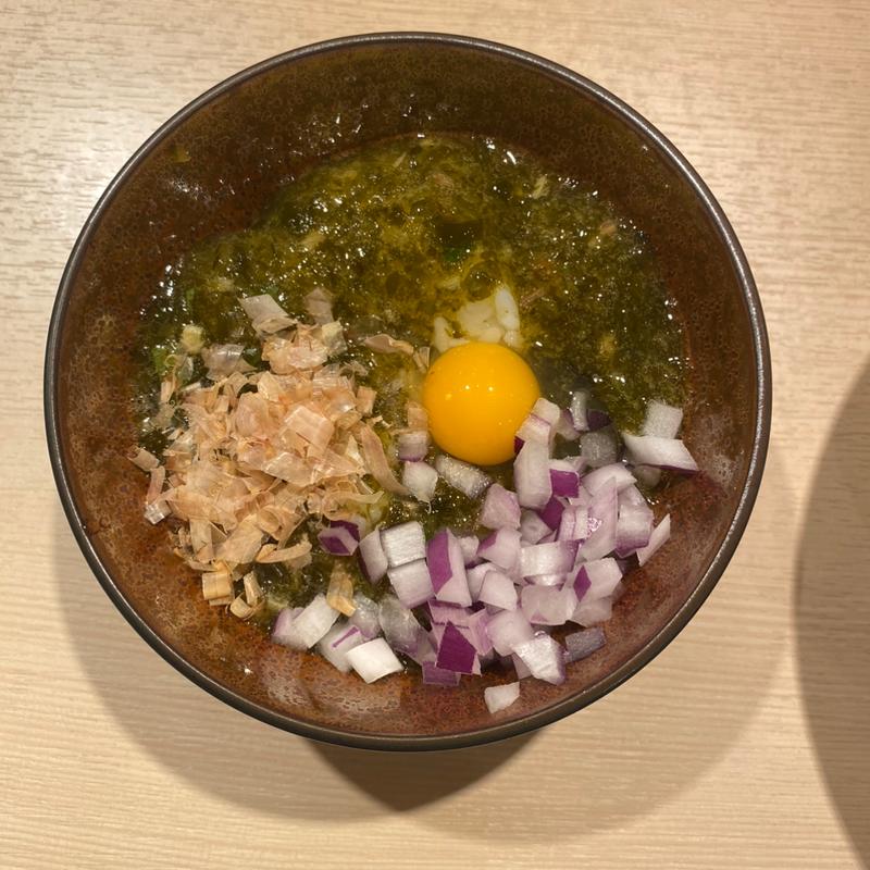 ネバネバのっけ御飯(中華蕎麦 あお木 )