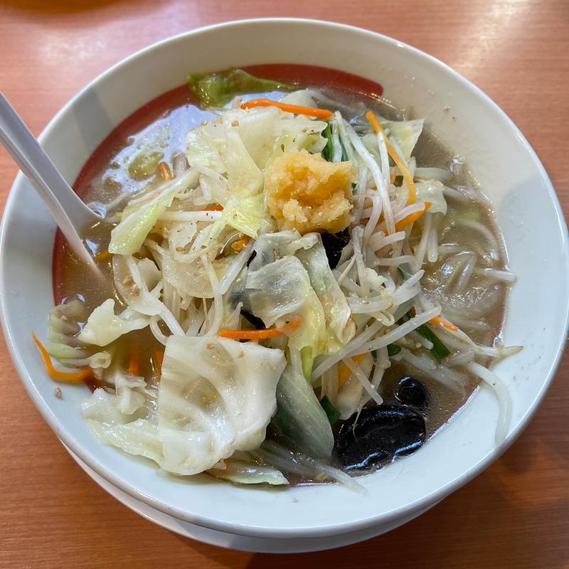 塩野菜たんめん(幸楽苑 杉並高井戸店)