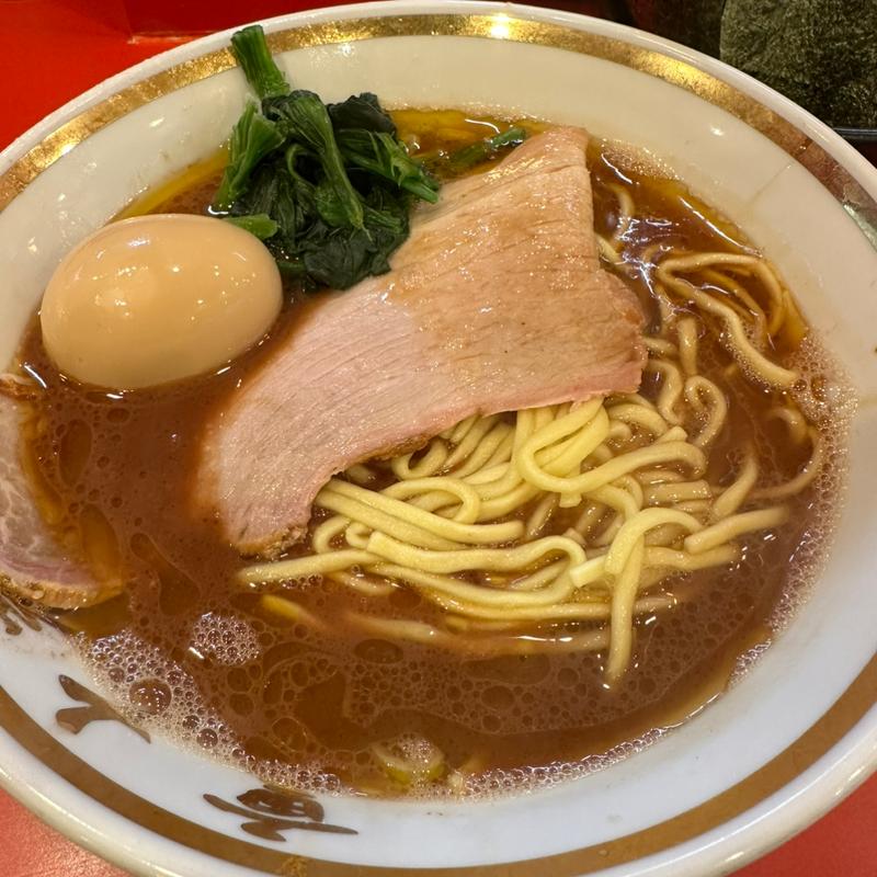 のり玉ラーメン中　のり別皿(裏大輝家 青物横丁店)