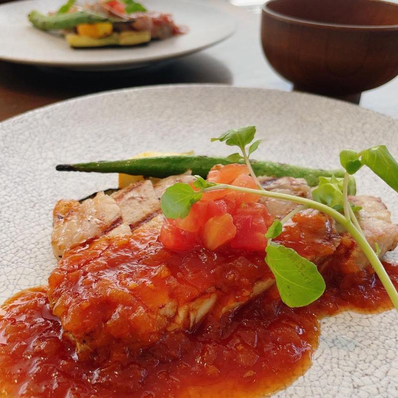 信州十四豚のグリル(和ダイニングくらすわ)