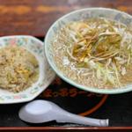 土佐っこネギラーメン＋半炒飯(環七土佐っ子ラーメン 板橋店)