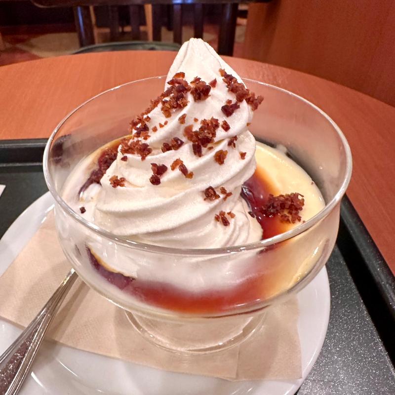 とろうま贅沢プリン(カフェ・ベローチェ 京成船橋駅前店)