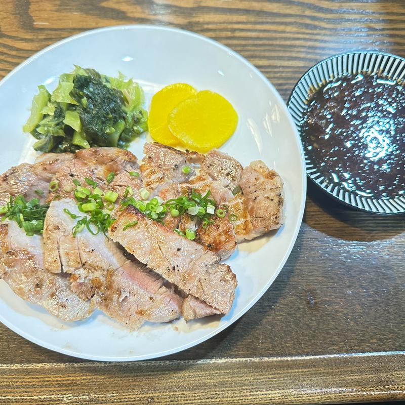 豚ロース塩焼き定食(高甲)