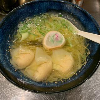 塩ワンタン麺(函館らーめん 醐りょう)