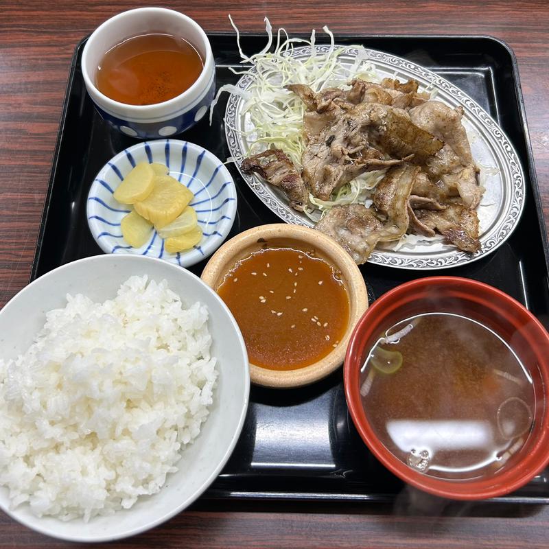 とんバラ定食(宇宙軒食堂 （うちゅうけんしょくどう）)