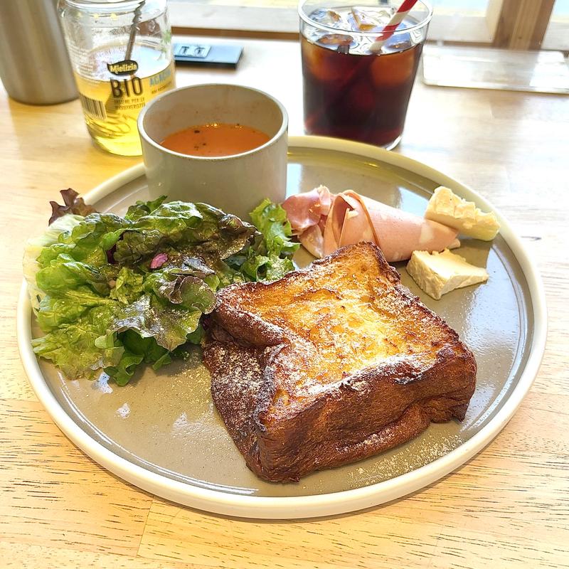 フレンチトーストセット(パンとエスプレッソと 南森町交差点)