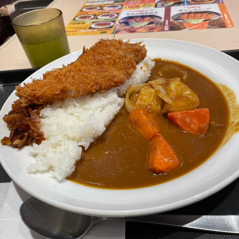 ゴロゴロ野菜のロースカツカレー(マイカリー食堂 元町店)