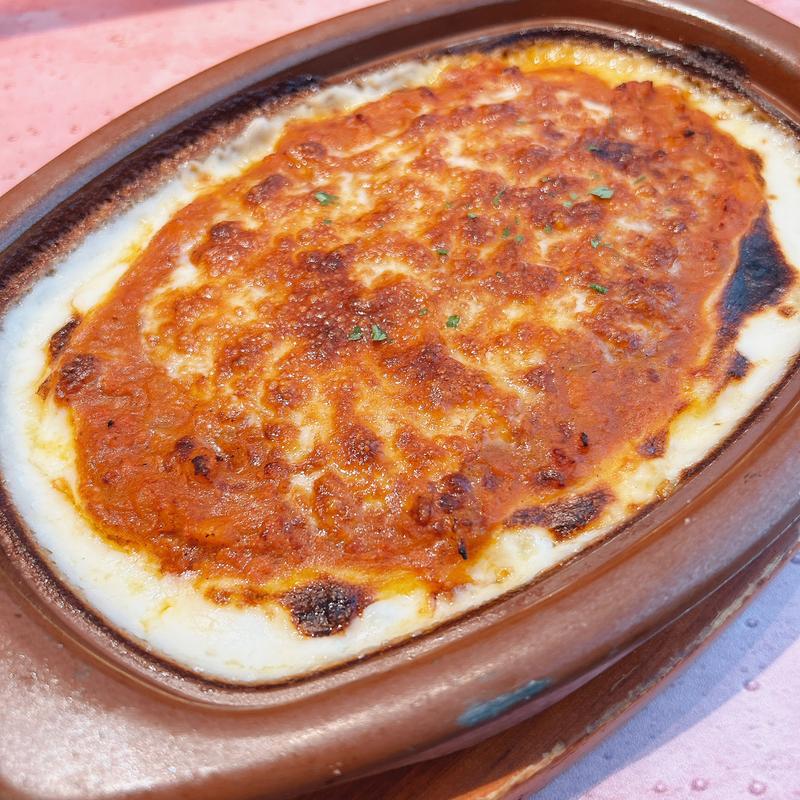 焼チーズミラノ風ドリア(サイゼリヤ 梅田センタービル店)