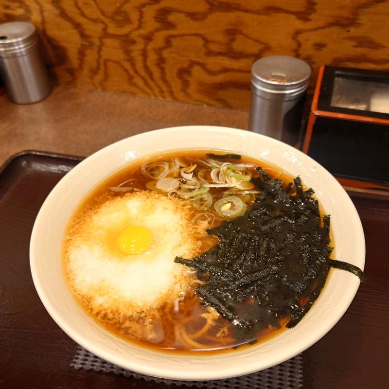 とろろそば(かめや 銀座店 )