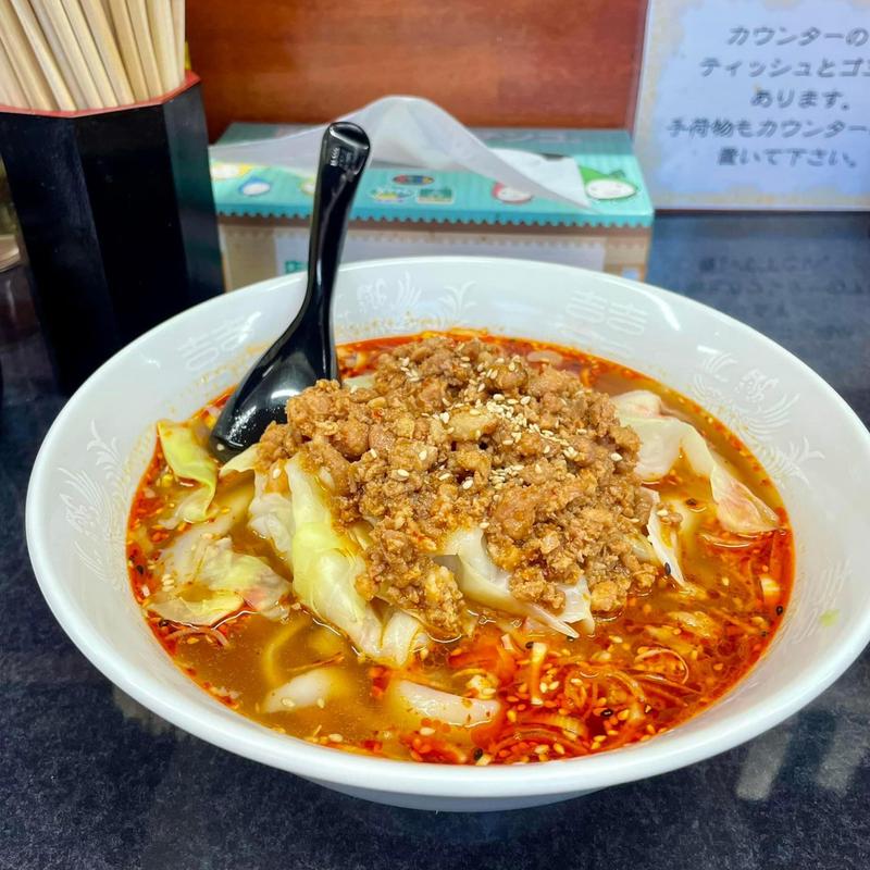 酸辣湯麺 大辛(上海楼　刀削麺館)