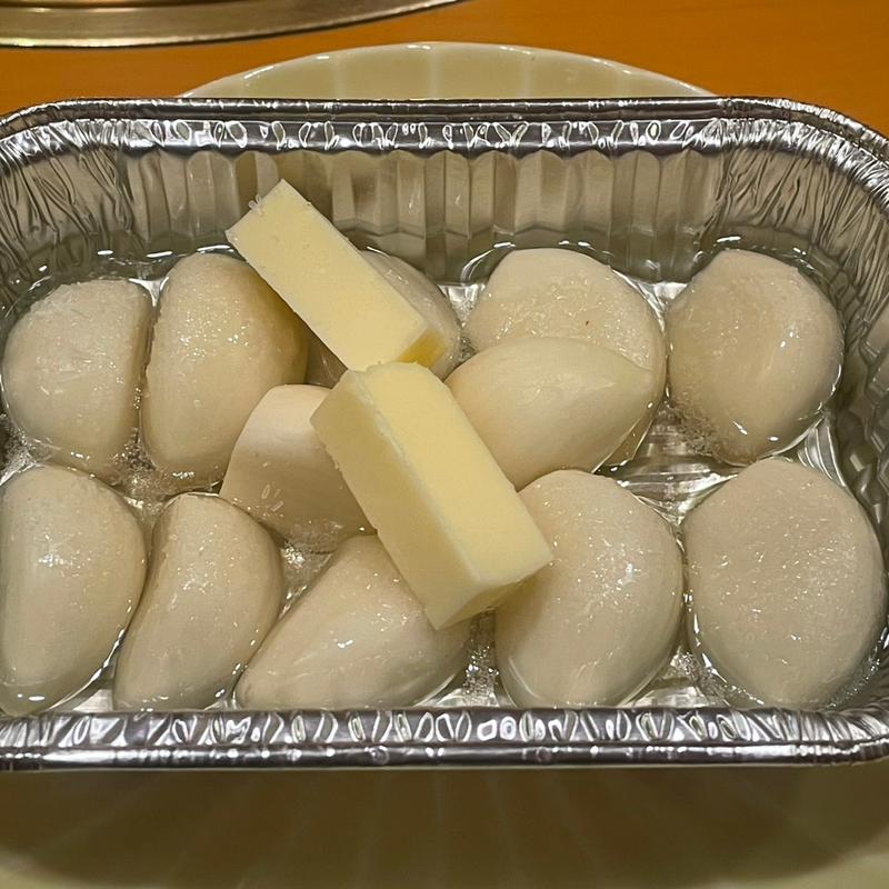 ニンニク ホイル焼き(焼肉 やわら)