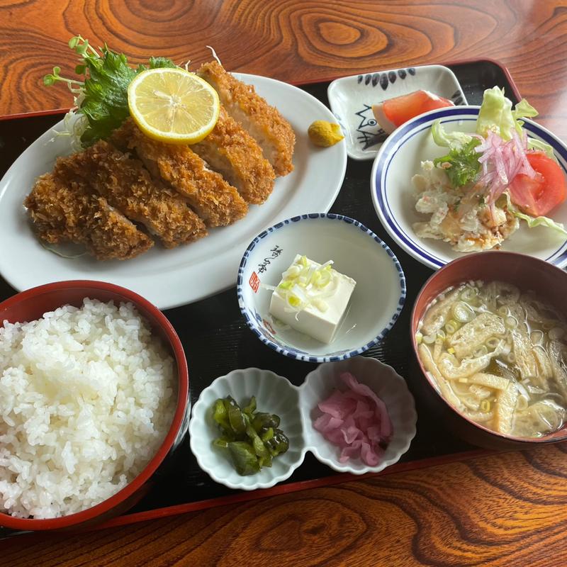 チキンカツ定食(たかせ食堂 )
