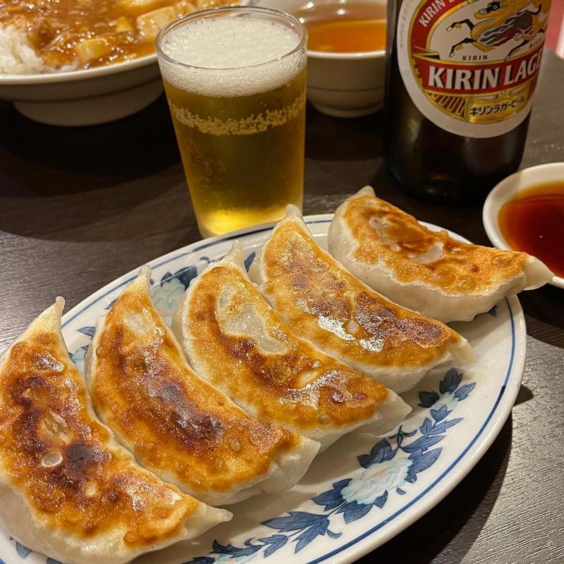 日替りBセット(麻婆丼＋餃子)(珍來 蕨東口店)