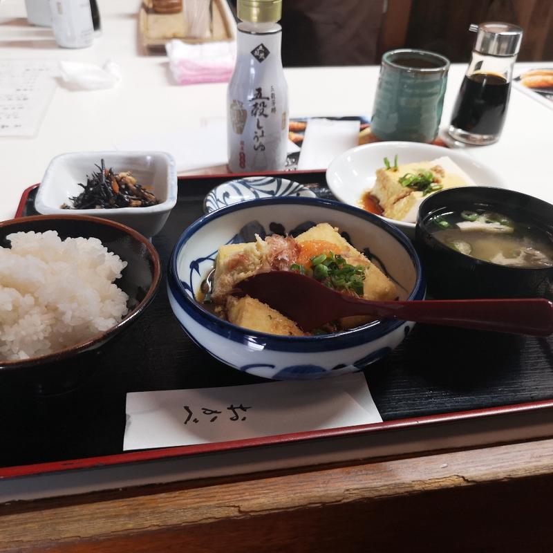 揚げ出し定食(食事処　おかべ )