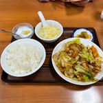 回鍋肉定食(華珍楼)