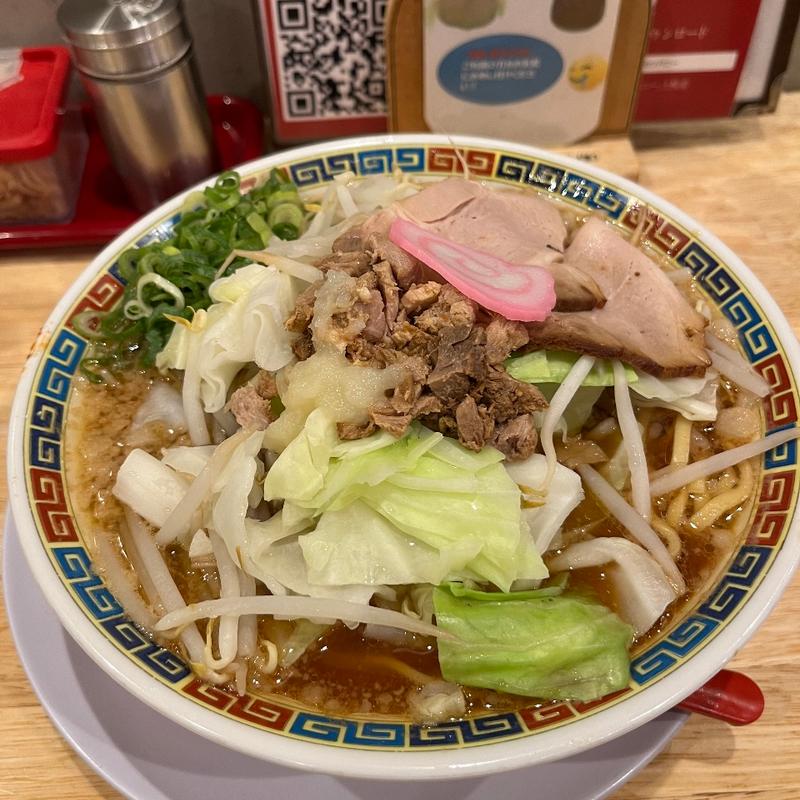 名物肉そば(肉そば麺達本店)