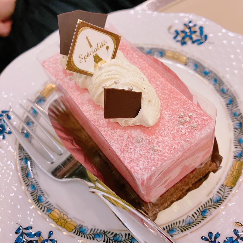 フランボワーズムース(珈琲貴族 池袋店)