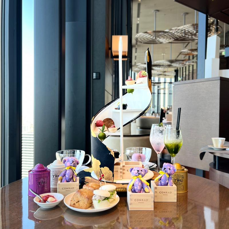 「THE TALE OF GENJI（源氏物語）」ストロベリーアフタヌーンティー(40スカイバー＆ラウンジ)