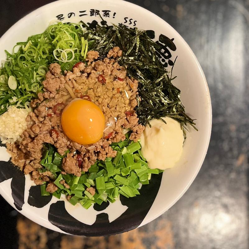 台湾まぜそば(麺家 徳 尼崎本店)