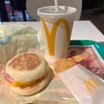 エッグマフィンセット(マクドナルド 南青山店)