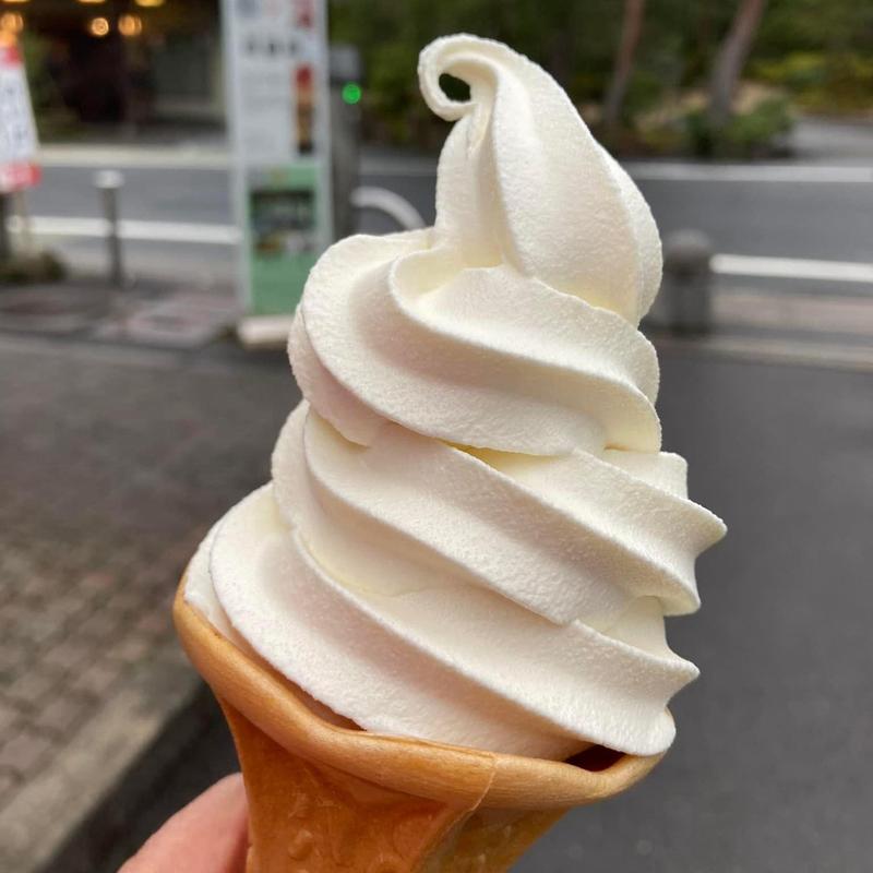 ソフトクリーム(足立美術館 ミュージアムショップ)