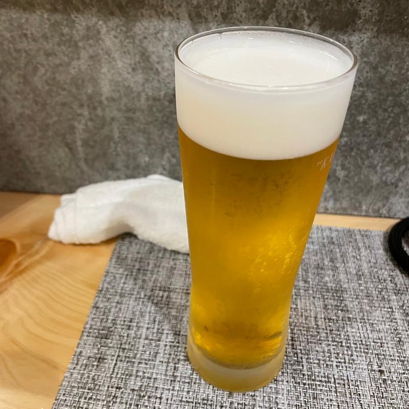 生ビール(おにぎりbar うち)