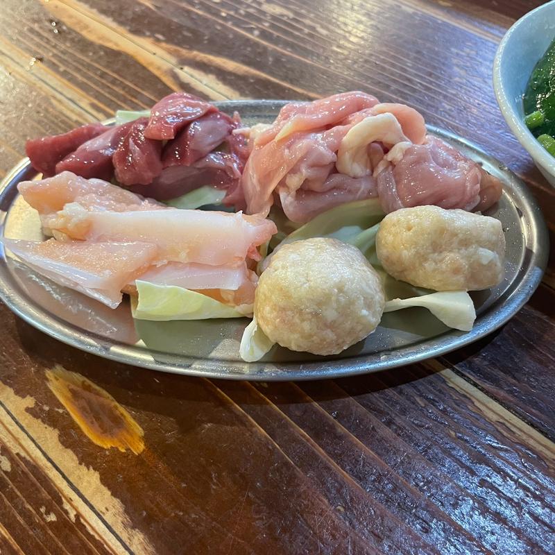 つくね(鶏焼き酒場 かっぱの茶の間)