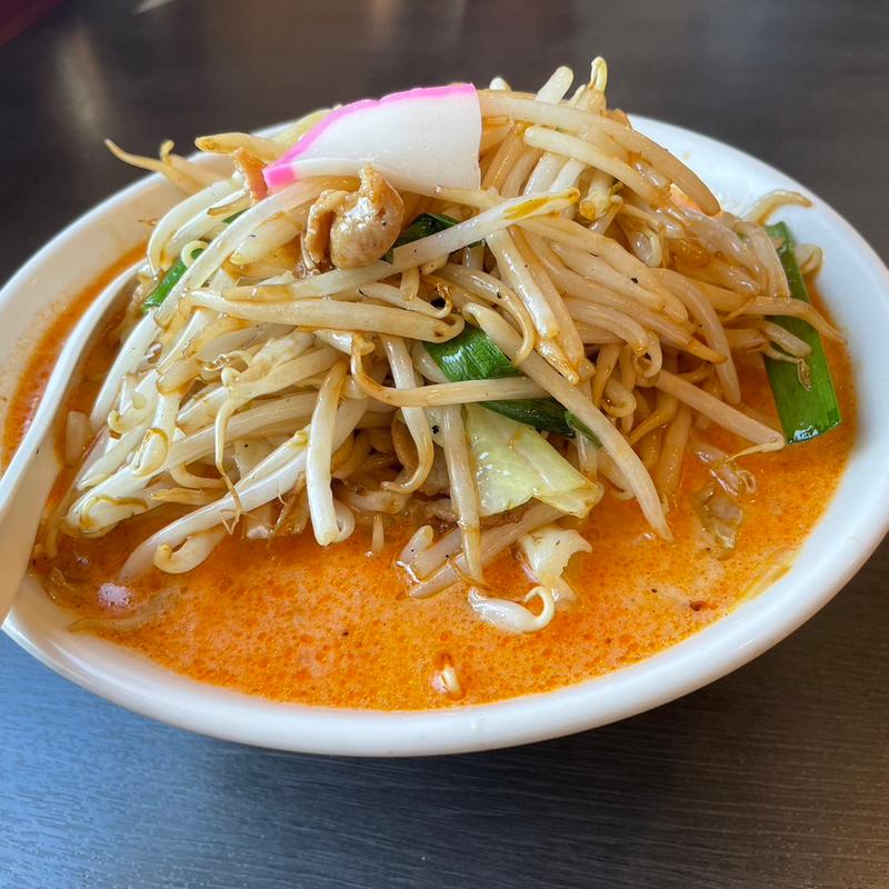 辛いタンメン(極濃湯麺フタツメ 白根大通店)