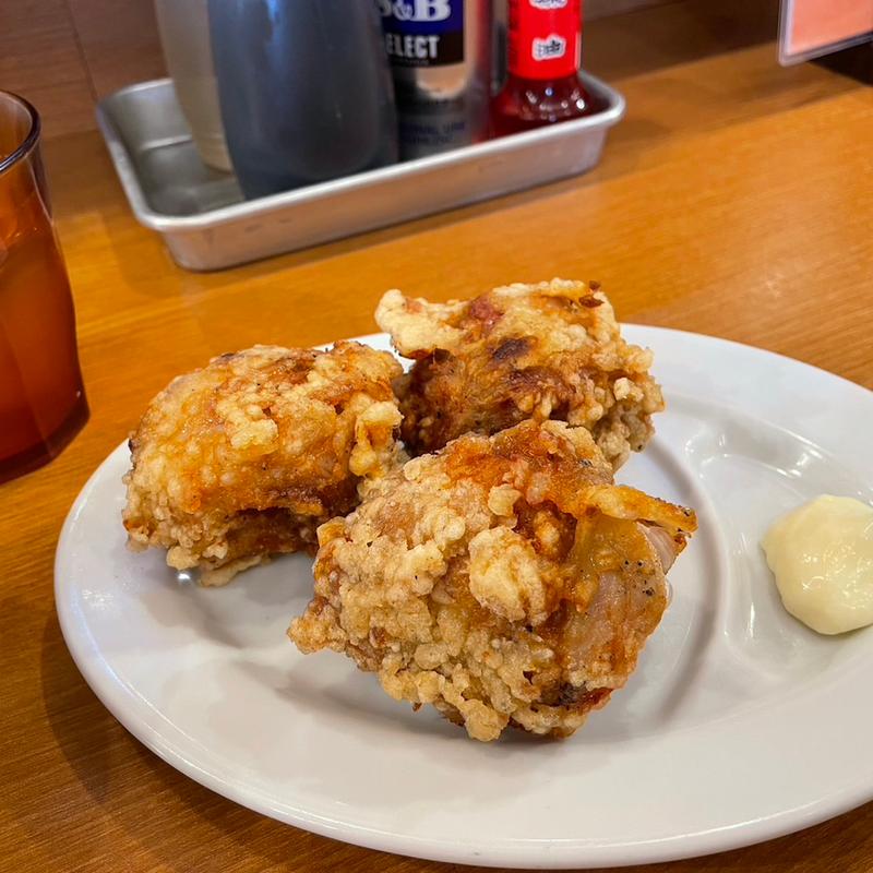 唐揚げ(極濃湯麺フタツメ 白根大通店)