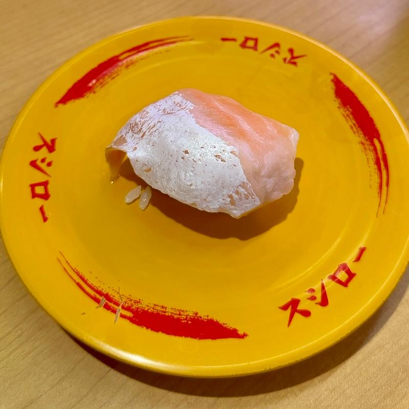ジャンボとろサーモン(スシロー 八千代高津店)