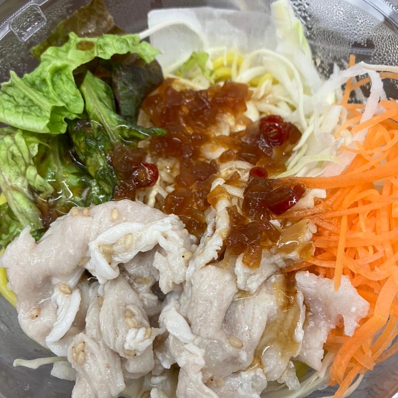 豚しゃぶのラーメンサラダ(セブン-イレブン 北海道ＳＴ大通店)