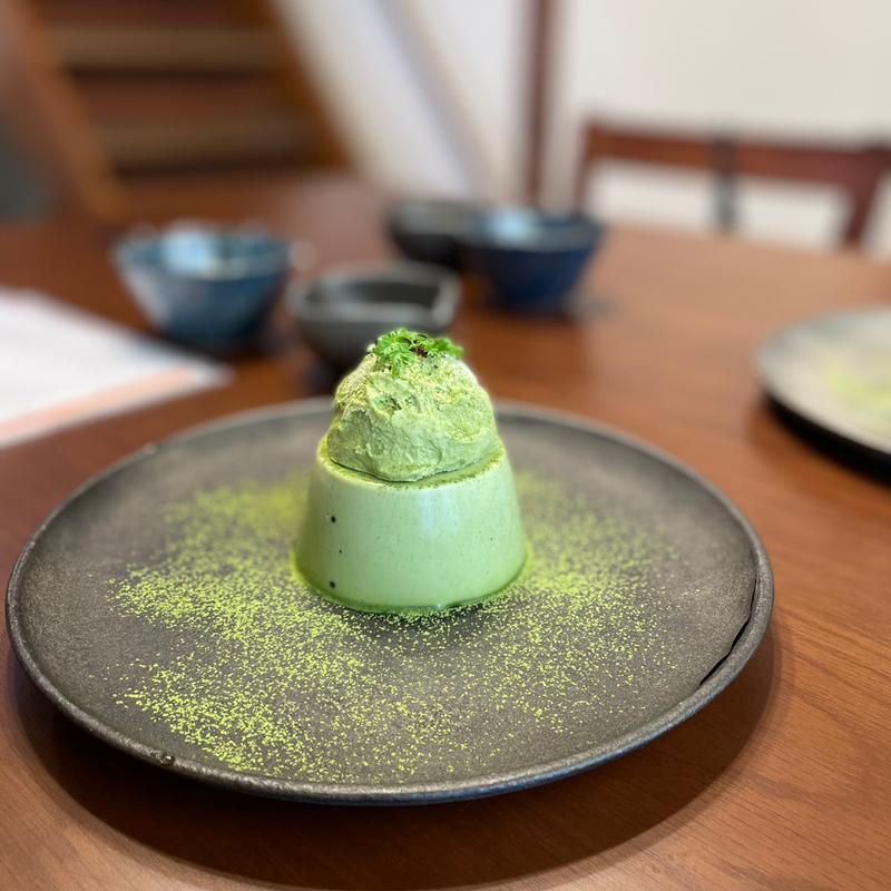 抹茶プリン(抹茶カフェ 凛)