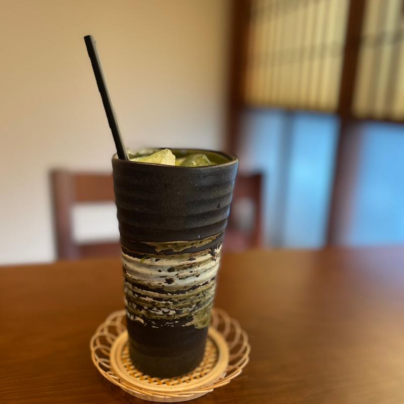 抹茶ラテ(抹茶カフェ 凛)