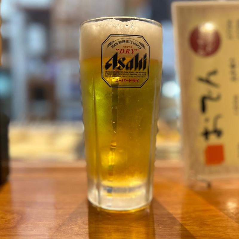 中ジョッキ(おでん居酒屋 三幸 （みゆき）)