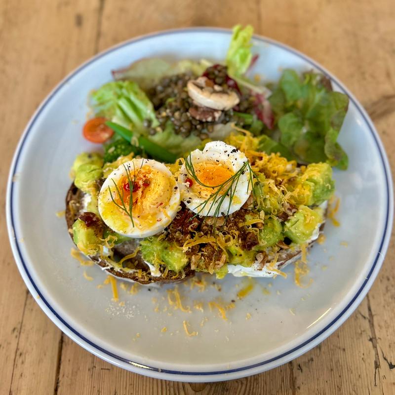 アボカドのデュカトースト(ひらみぱん )