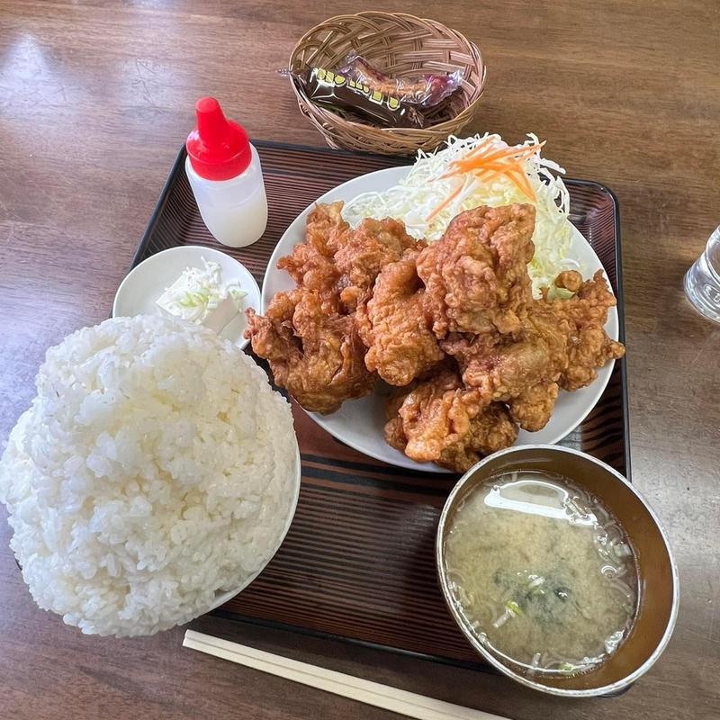 唐揚げ ライス大(ひだまり食堂)