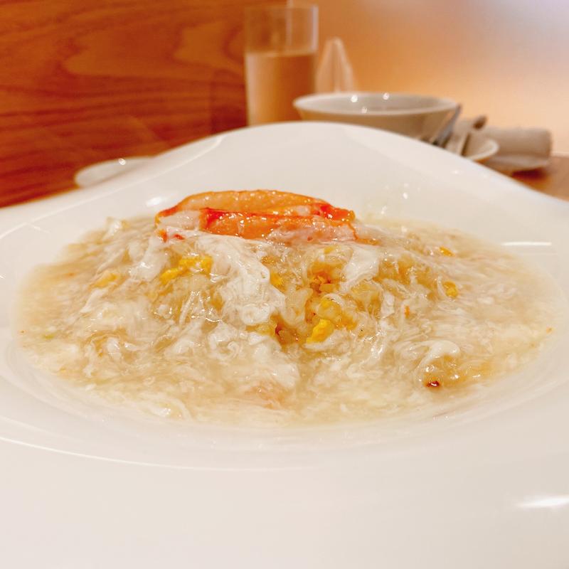 生かにチャーハン(海鮮酒家泰山)