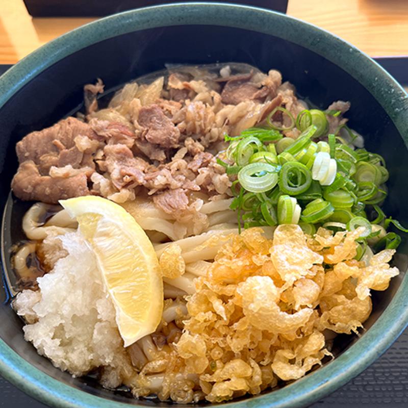 肉ぶっかけうどん(製麺七や 319号店)