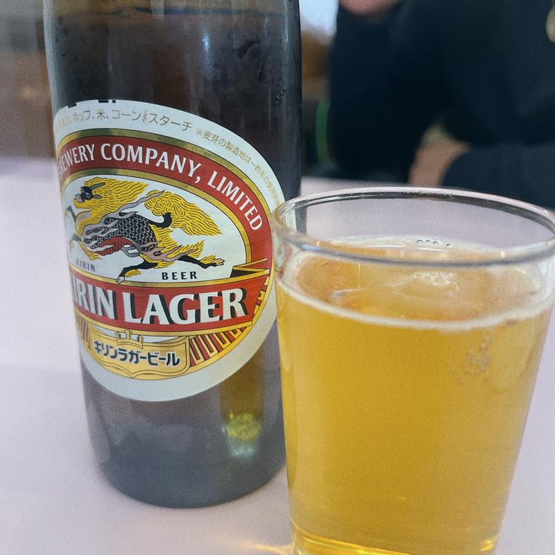 ビンビール 大瓶(食事処 酒肴 水口)