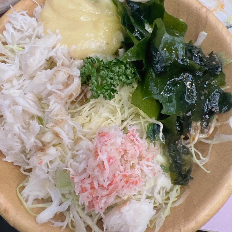 カニサラダ(食事処 酒肴 水口)