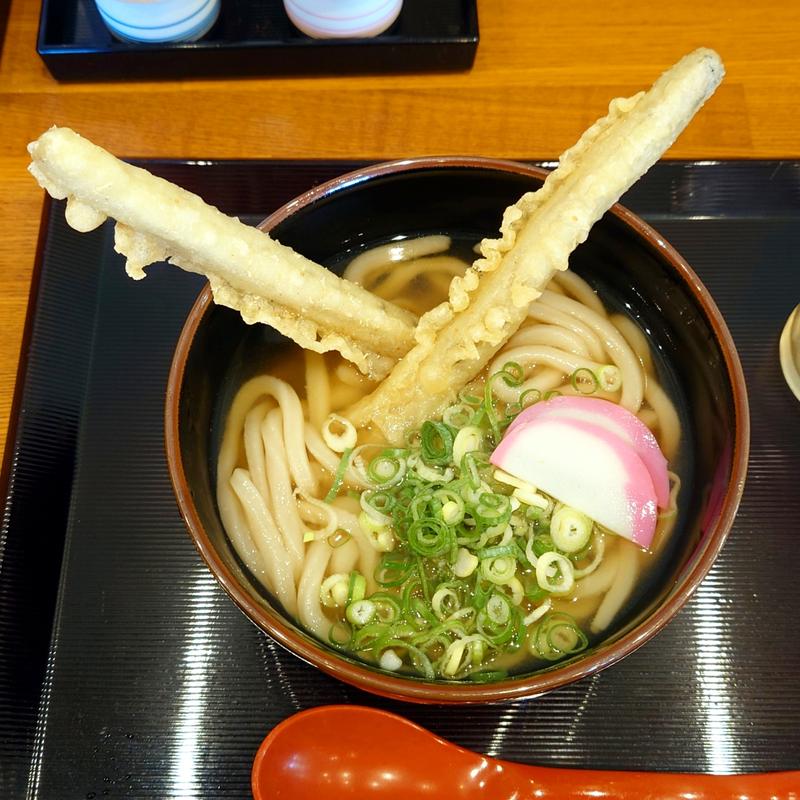 ごぼう天うどん(もち吉 水車うどん)