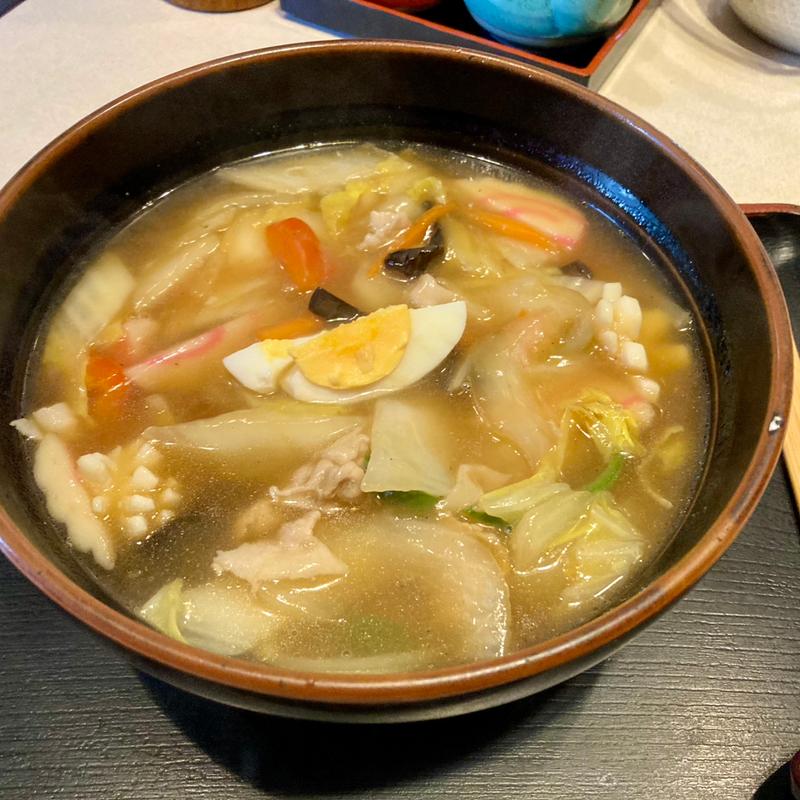 広東めん(和風らぁめん いかり)