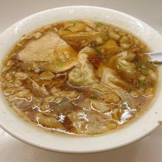 ワンタン麺(中華そば 朱)