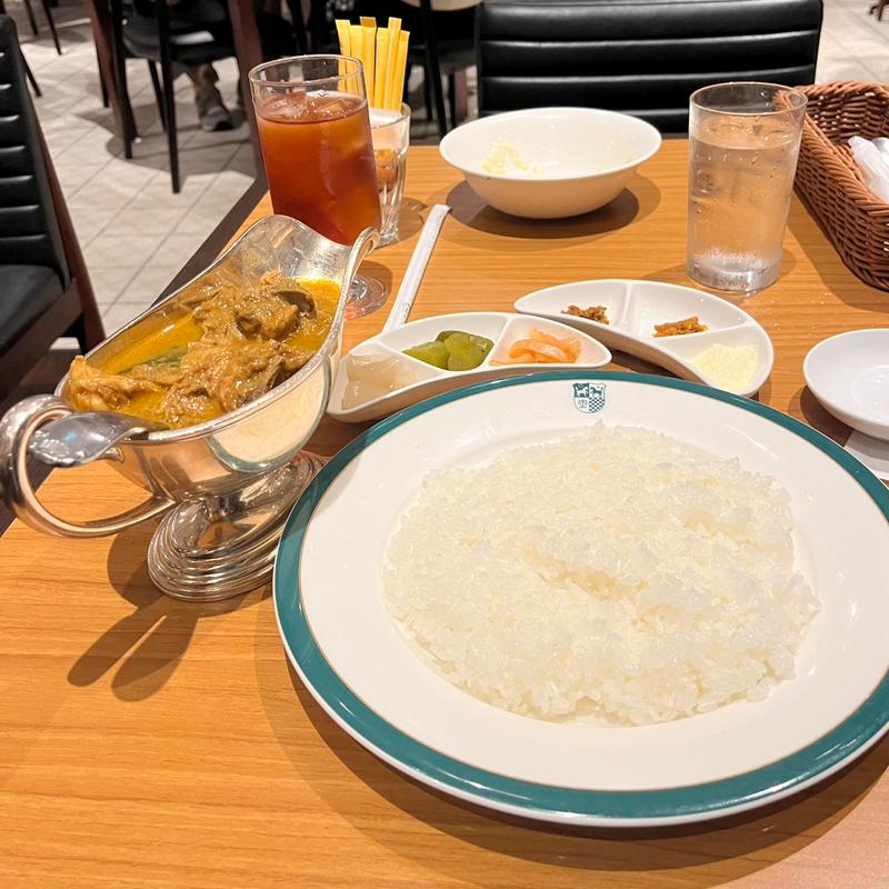 純印度式カリーライス(新宿中村屋Manna)