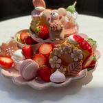 さくらといちごとくまおプレート(藤沢ホテル )